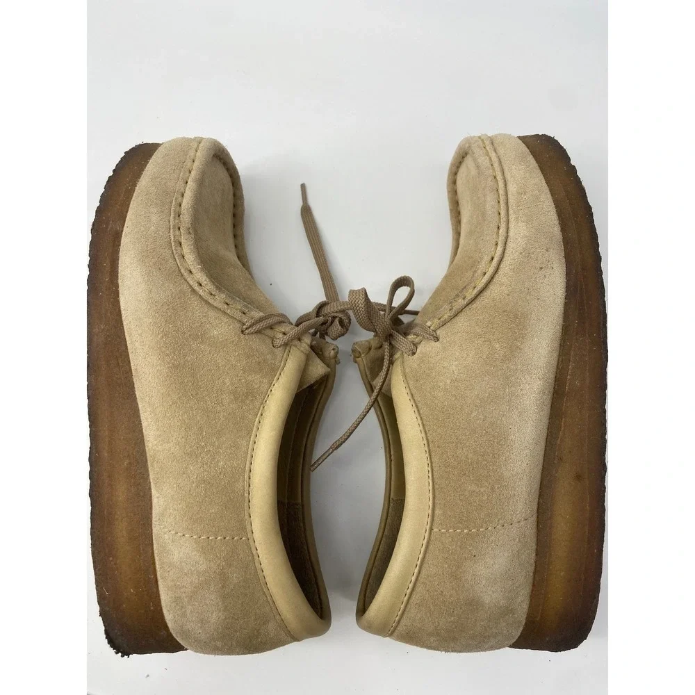 Clarks Wallabee Shoes Men 7 Maple Suede Original Classic Moccasin Casual Hip Hop